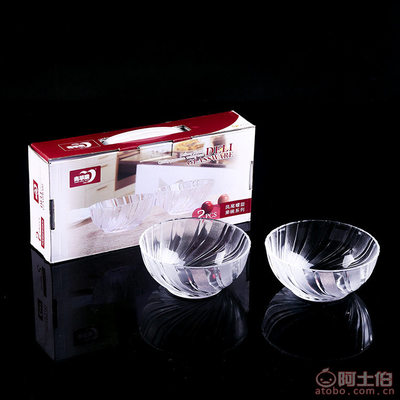 匠心之选 青苹果厂家直销2016年新款凤尾螺旋果碗套装W7023-5/L2